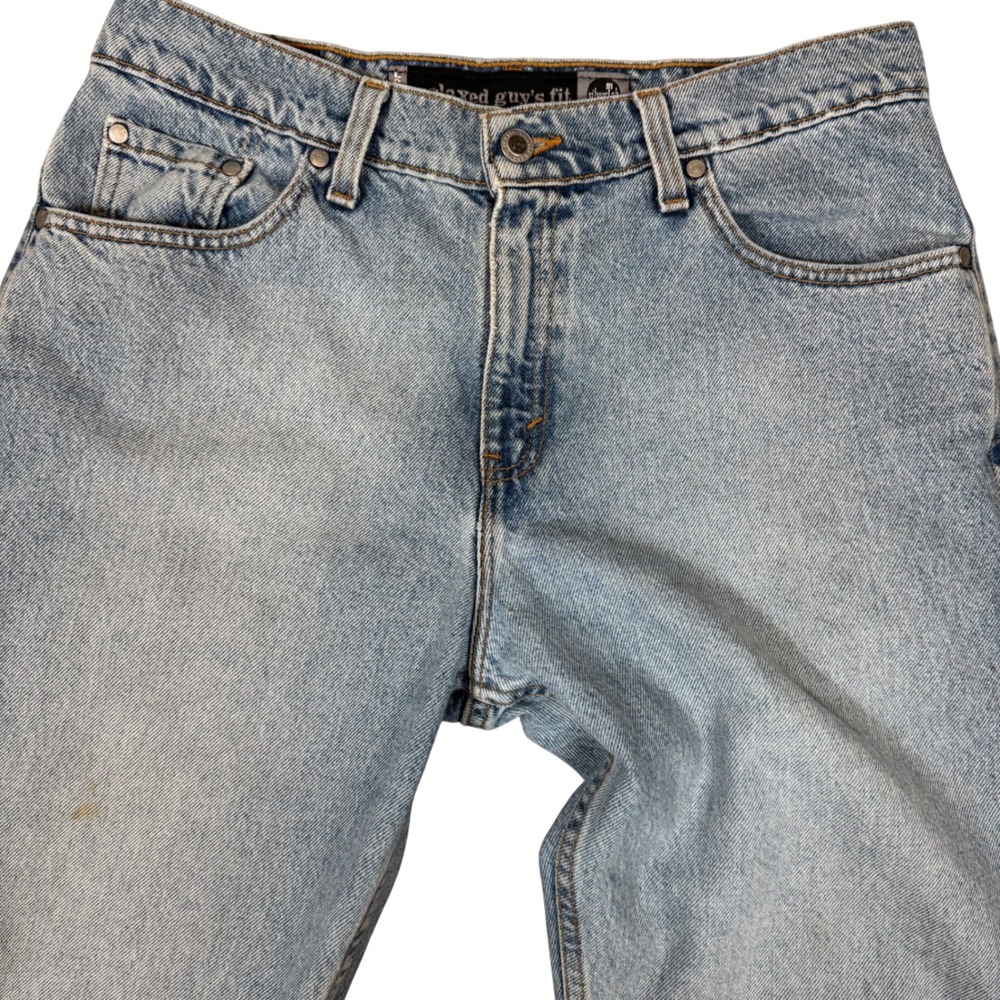 Vintage 90s Levis SilverTab Relaxed Guys Fit Jeans Light Wash USA 11 JR M